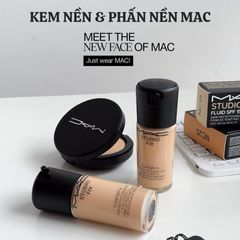 Phấn phủ Mac Studio Fix Powder Plus che phủ, mịn, kiềm dầu, #NC20 tự nhiên (New)