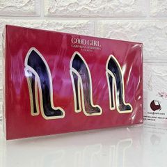 Set nước hoa nữ Good Girl Carolina Herrera ngọt ngào, sang trọng, 7ml x 3 (Limited)