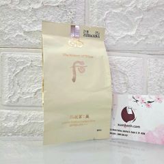 Refill cushion The Whoo Luxury Golden cao cấp, căng mọng và cover tốt, #21 trắng sáng