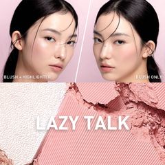 Phấn má hồng 3CE Blushlighter bắt sáng, siêu xinh, #Lazy Talk - hồng đào nữ tính