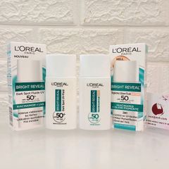Kem chống nắng L'oreal Dark Spot Fluide UV SPF50+ ráo mịn, matte da, 50ml