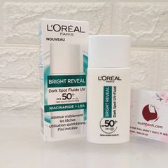 Kem chống nắng L'oreal Dark Spot Fluide UV SPF50+ ráo mịn, matte da, 50ml