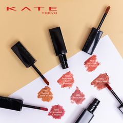 Son kem lì Kate Lip Monster Souffle Matte lì mịn, lâu trôi, #M02 - Cam san hô (New)