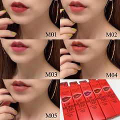 Son kem lì Kate Lip Monster Souffle Matte lì mịn, lâu trôi, #M02 - Cam san hô (New)