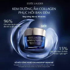 Kem dưỡng đêm Estee Lauder Supreme+ Night phục hồi và tăng sinh Collagen, 15ml (New)