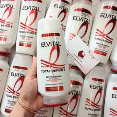 Dầu xả L'oreal Elvital Total Repair 5 phục hồi tóc hư tổn, hàng nội địa Đức, 250ml