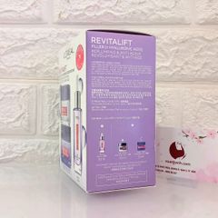 Bộ dưỡng da L'oreal RevitalLift Filler căng mọng và trẻ hóa da, 3sp - Hàng nội địa Đức