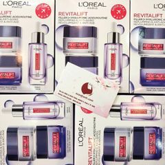 Bộ dưỡng da L'oreal RevitalLift Filler căng mọng và trẻ hóa da, 3sp - Hàng nội địa Đức