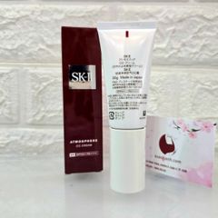 CC SKII Atmosphere CC Cream 5in1 bảo vệ tối da, đều sắc màu và rạng rỡ da.