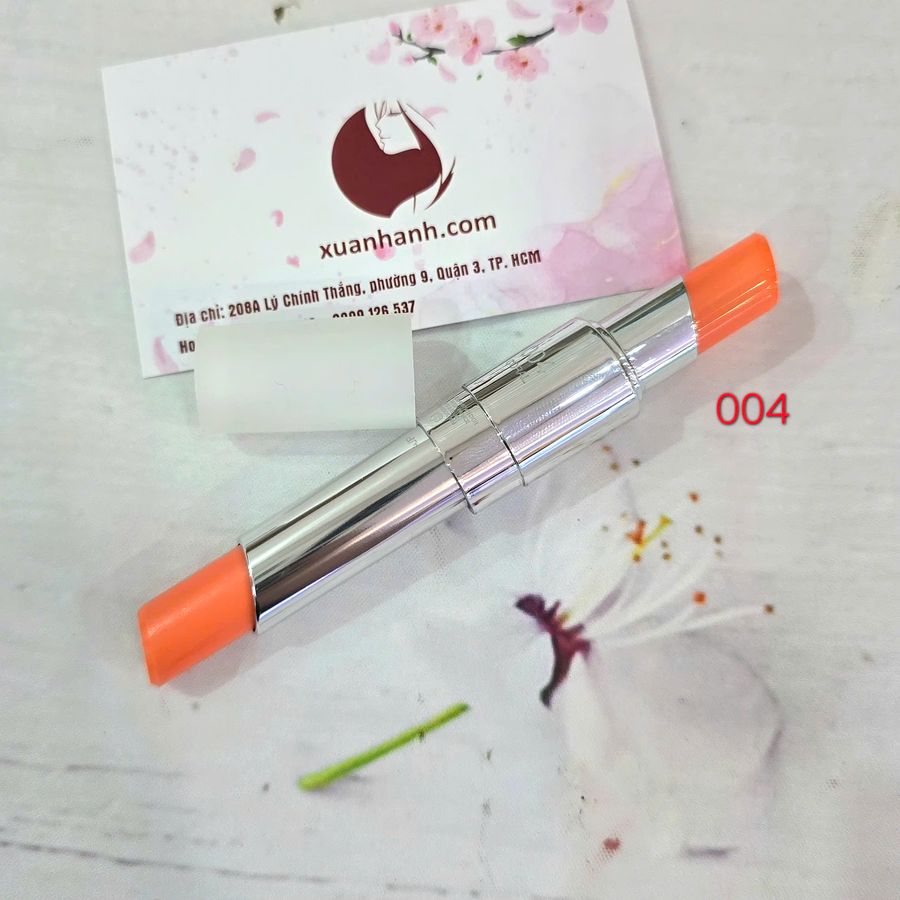 Son dưỡng Dior Addict Lip Glow mềm mịn, căng mọng - 004 cam tự nhiên (Tester)