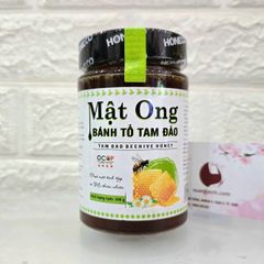 Mật ong Tam Đảo Honeco Bánh Tổ (sáp ong nguyên tổ) từ nguồn hoa tự nhiên - 500g