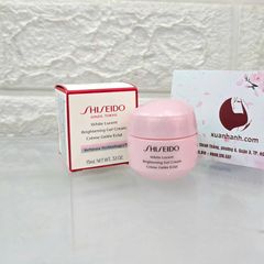 Kem dưỡng Shiseido White Lucent Brightening Gel Cream căng mịn, trắng da, 15ml