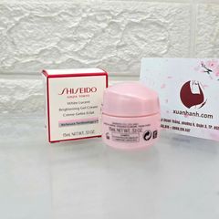 Kem dưỡng Shiseido White Lucent Brightening Gel Cream căng mịn, trắng da, 15ml