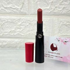 Son Giorgio Armani Lip Power Long Wear Vivid Color #405 Sultan - đỏ gạch, unbox
