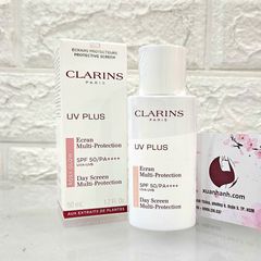 Kem chống nắng Clarins UV Plus SPF50/PA++++, nâng tone sáng hồng tự nhiên, #Rose - 50ml