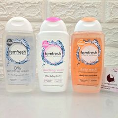 Dung dịch vệ sinh phụ nữ Femfresh 0% Sensitive Intimate Wash cao cấp cho da nhạy cảm, 250ml