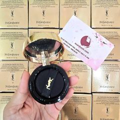 Cushion Yves Saint Laurent Encre De Peau Luminous lì mịn, che phủ tốt, #20 sáng tự nhiên.