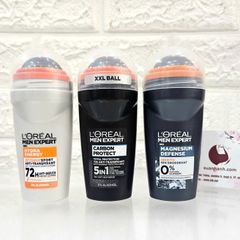Lăn khử mùi nam L’oreal Men Expert Hydra Energy mát lạnh (màu trắng)