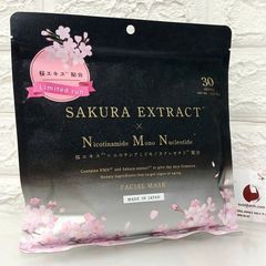 Mặt nạ Sakura Extract Nicotinamide Mono Nucleotide trẻ hóa và căng mượt da - 30pcs (New)