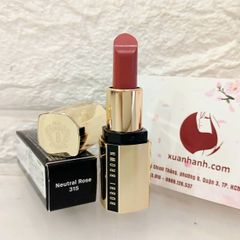 Son Bobbi Brown Luxe Lipstick căng mọng, chuẩn màu, #315 Neutral Rose hồng đất ngọt ngào