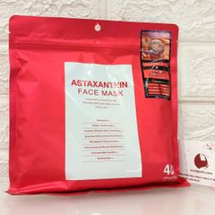 Mặt nạ Astaxanthin Face Mask dưỡng ẩm săn chắc và sáng rạng rỡ làn da - 40pcs (New)