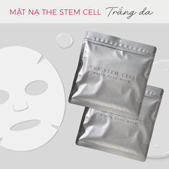 Mặt nạ The Stem Cell White bổ sung tế bào gốc, trắng sáng căng mịn da - 30pcs (New)