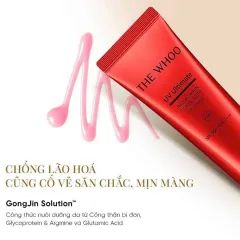 Kem chống nắng The Whoo UV Ultimate Red Vitamin bảo vệ và sáng hồng da rạng rỡ, 25ml