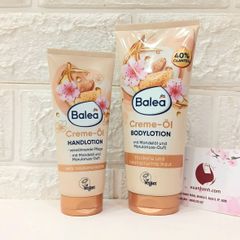 Kem dưỡng tay Balea Creme - Öl chiết xuất hạnh nhân, anh đào, mùi thơm ngọt ngào, 100ml.