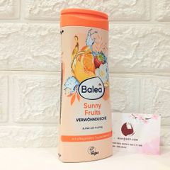 Sữa tắm Balea sạch mịn da với hương trái cây thanh mát, dịu ngọt, #Sunny Fruits - 300ml (HOT)