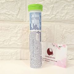 Viên sủi Mivolis Magnesium giảm căng thẳng và tăng năng lượng, hàng nội địa Đức - 20 viên