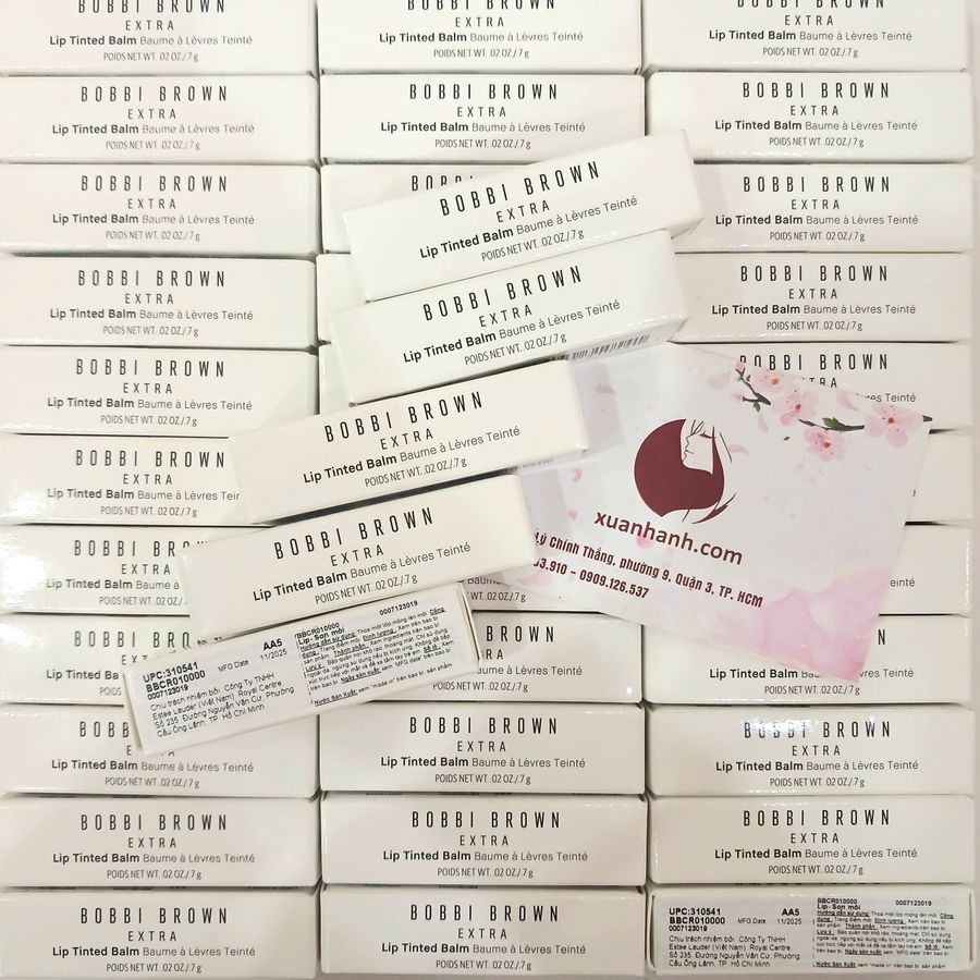 Son Dưỡng Bobbi Brown Extra Lip Tint #213 Bare Pink - Hồng Baby, mini (HOT NEW)