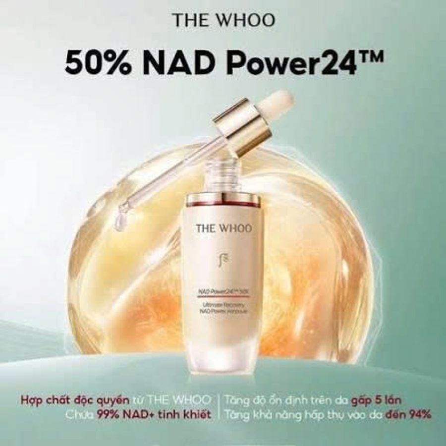 Set kem chống nắng The Whoo UV Ultimate Brightening Tone-Up bảo vệ và nâng tone sáng da (Hot New)