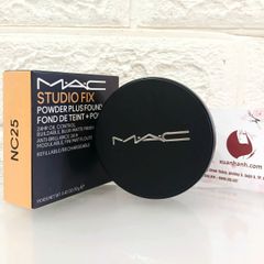 Phấn phủ Mac Studio Fix Powder Plus che phủ, mịn, kiềm dầu #NC25 trung bình sáng (New)