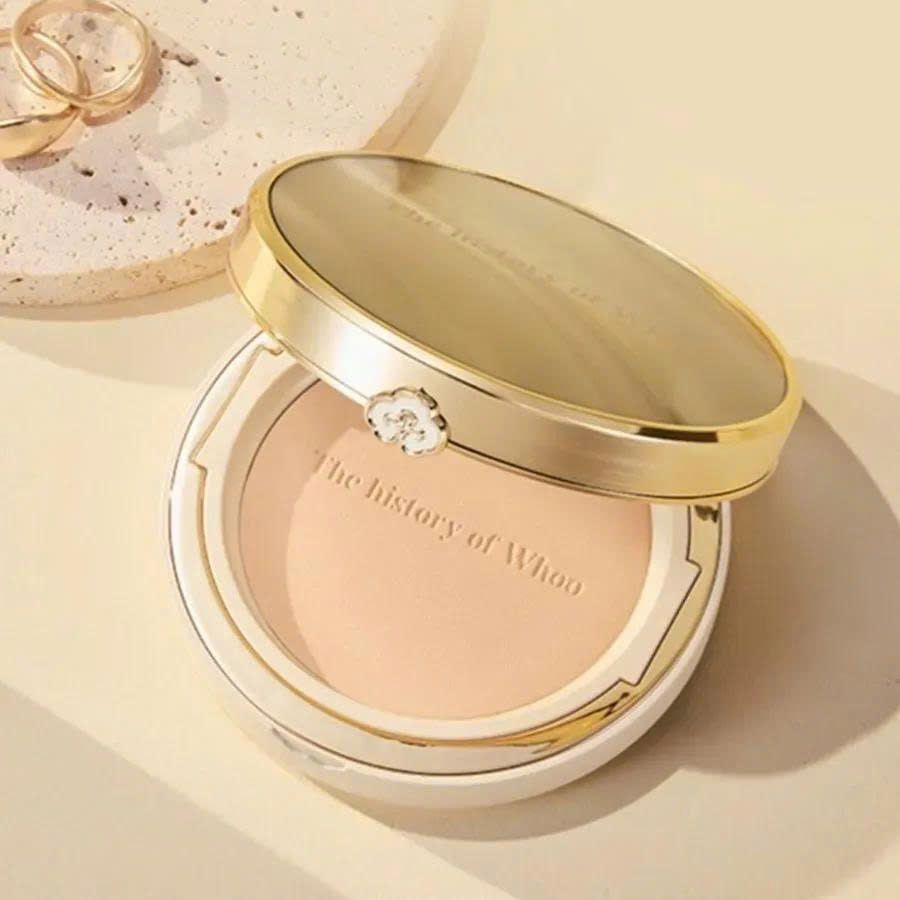 Phấn phủ The History Of Whoo Two Way Pact che phủ tốt, căng mịn da, #No.2 - sáng tự nhiên.