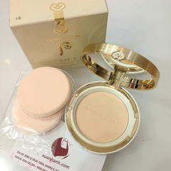 Phấn phủ The History Of Whoo Luxury Glow Pressed che phủ, căng mịn da, #No.2 - sáng tự nhiên.