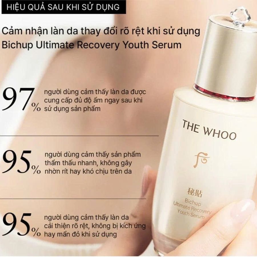 Set dưỡng da The Whoo Bichup chống lão hóa và nuôi dưỡng tái sinh làn da, 3sp mini (HOT)