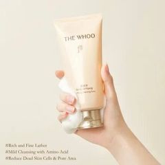 Sữa rửa mặt The Whoo GJH Clarifying sạch sâu và ẩm mượt da, 40ml