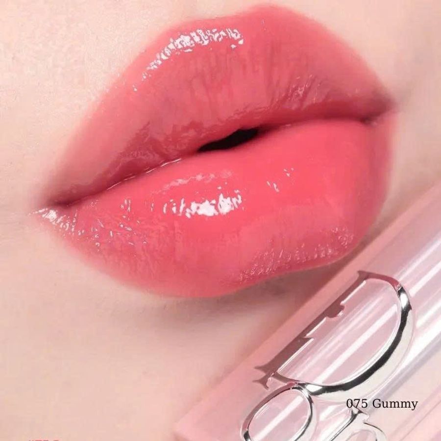 Son dưỡng Dior Addict Lip Glow mềm mượt và tăng sắc môi, #075 Gummy - hồng ánh cam (New)