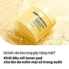Mặt nạ CNP Laboratory Propolis Energy Ampule Pad sáng mịn và se nhỏ lỗ chân lông.