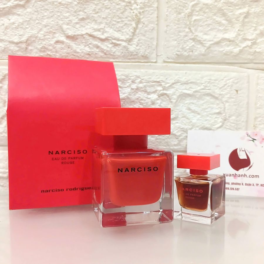 Set nước hoa Narciso EDP Rouge gợi cảm, sang trọng và kiêu sa, EDP (NEW)