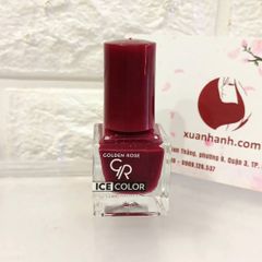 Sơn móng Golden Rose Ice Color #167 đỏ mận nổi bật, cuốn hút