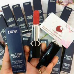 Son Dior Rouge Velvet nhung mịn lì, lâu trôi, #772 Classic Rosewood - hồng trà (NEW)