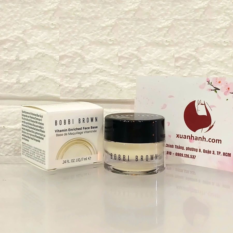 Kem lót Bobbi Brown Vitamin Enriched Face Base căng mọng và rạng rỡ làn da, 7ml.