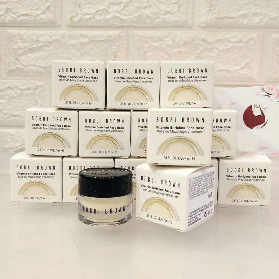 Kem lót Bobbi Brown Vitamin Enriched Face Base căng mọng và rạng rỡ làn da, 7ml.