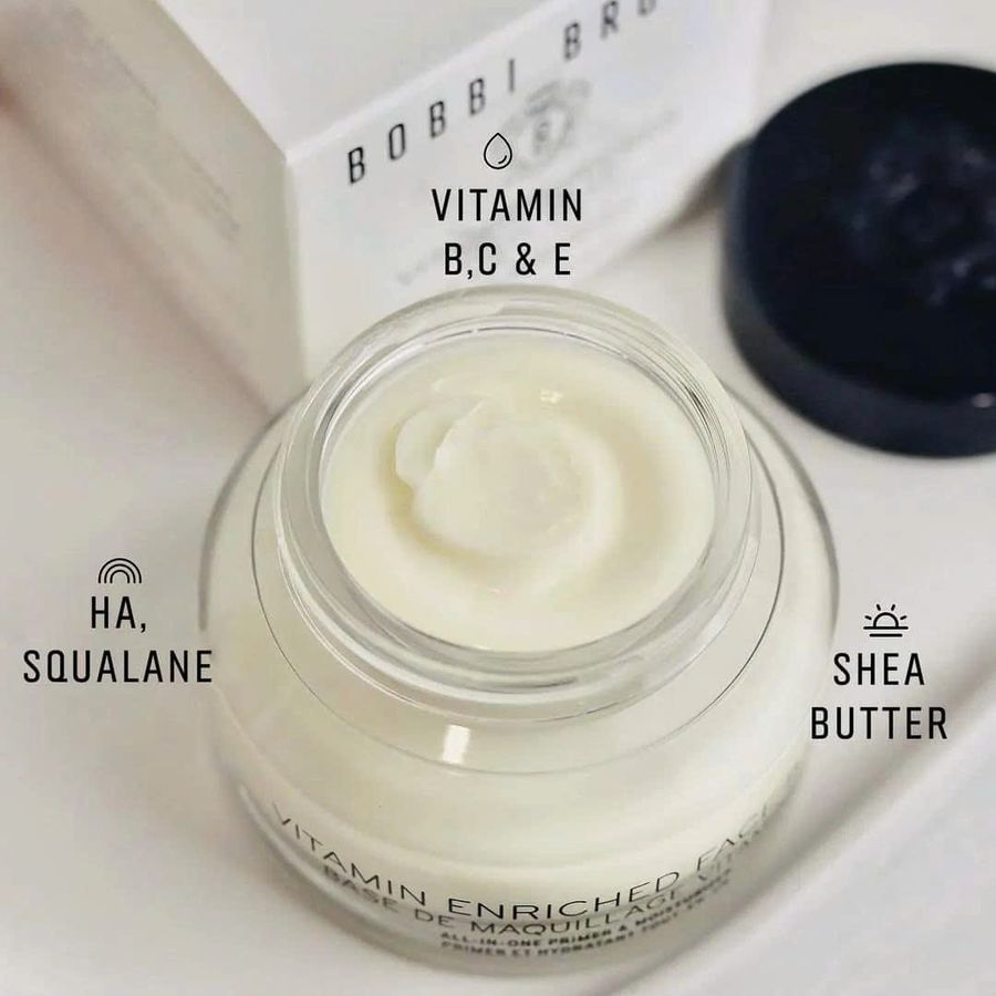Kem lót Bobbi Brown Vitamin Enriched Face Base căng mọng và rạng rỡ làn da, 7ml.