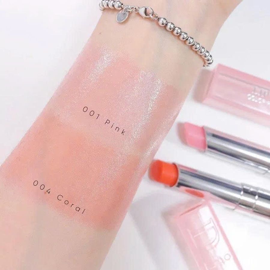 Son dưỡng Dior Addict Lip Glow mềm mượt và tăng sắc môi, #004 Coral - cam tự nhiên (New)