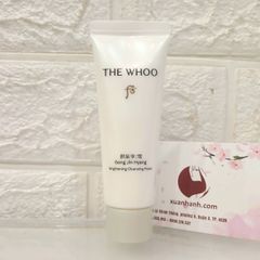 Sữa rửa mặt The Whoo Gong Jin Hyang Brightening sạch sâu và tươi sáng da, 40ml