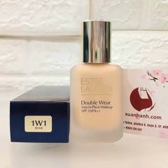 Kem nền Estee Lauder Double Wear che phủ tốt, lì mịn, #1W1 trắng sáng, 30ml