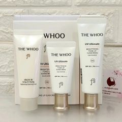 Kem chống nắng The Whoo UV Ultimate Brightening Tone-Up bảo vệ và nâng tone sáng da, 25ml