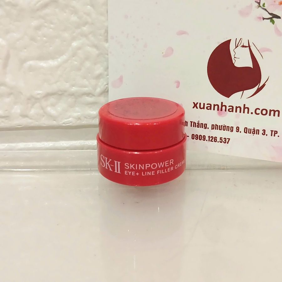 Kem dưỡng mắt SkinPower Eye + Line Filler Cream trẻ hóa và giảm nhăn chuyên sâu - 2.5g (New)